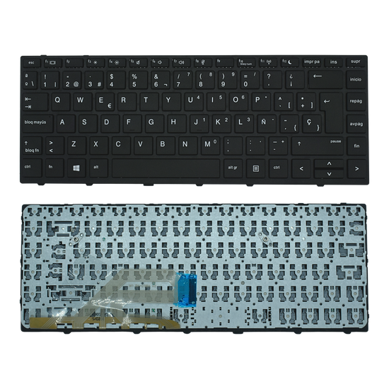 TEC033 Teclado color NEGRO (SP) para HP Probook 430 G5 440 G5 445 G5