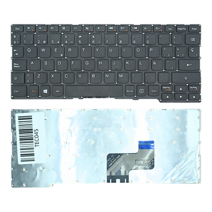 TEC045 Teclado color Negro (SP) para Lenovo Yoga 3 11 300-11iby 300-11ibr Yoga 311 Yoga 700