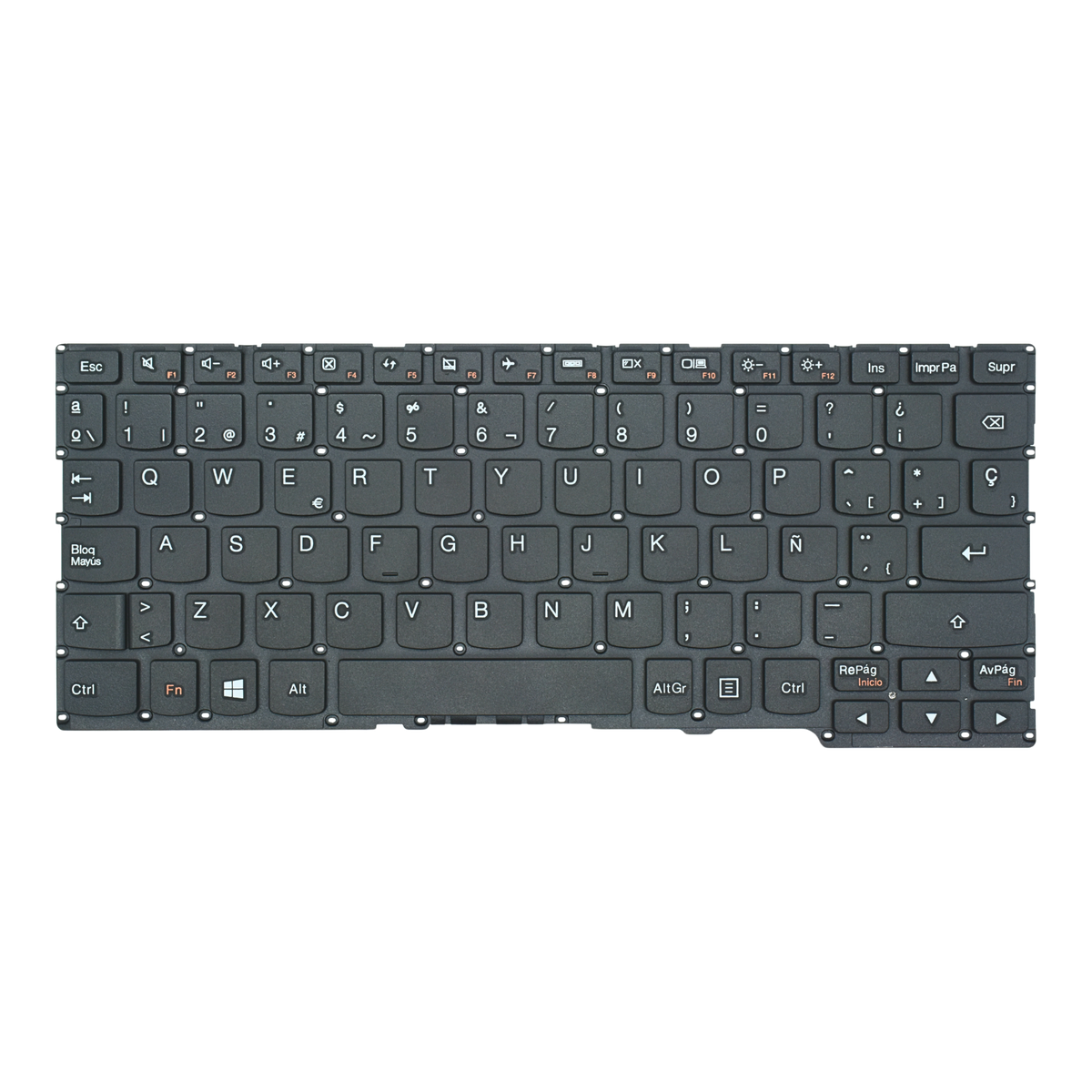 TEC045 Teclado color Negro (SP) para Lenovo Yoga 3 11 300-11iby 300-11ibr Yoga 311 Yoga 700