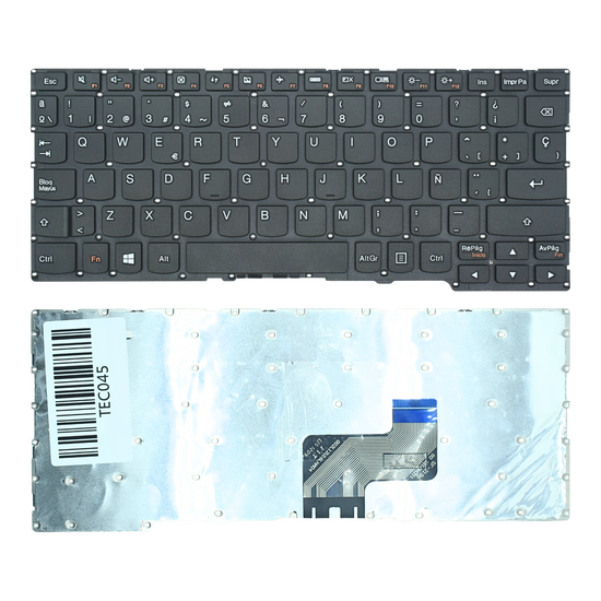 TEC045 Teclado color Negro (SP) para Lenovo Yoga 3 11 300-11iby 300-11ibr Yoga 311 Yoga 700