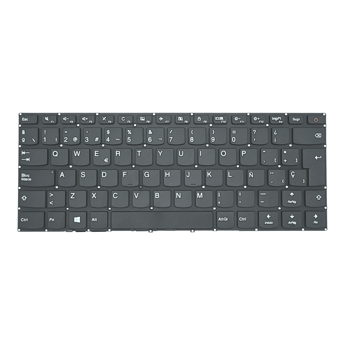 TEC052 Teclado color Negro (SP) para Lenovo IdeaPad 110-14ibr 110-14isk 110-14ast - Tecnología AltérCo