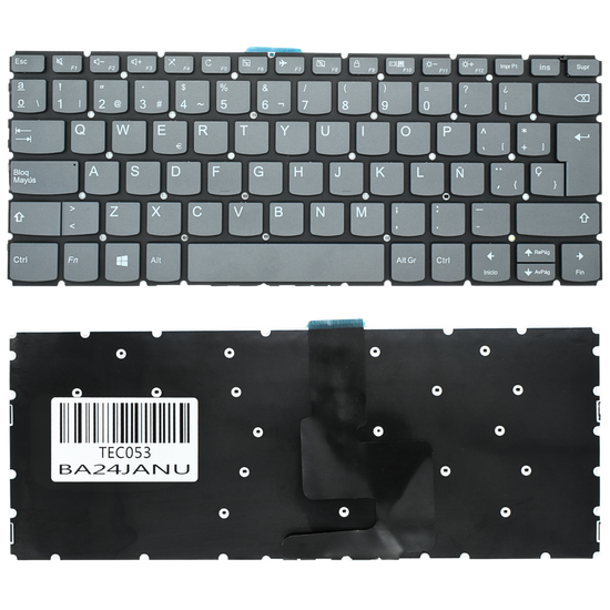 TEC053 Teclado color Negro (SP) (Tecla SUPR) para IdeaPad 320-14ISK 320-14IKB 320S-14IKB 320-14AST