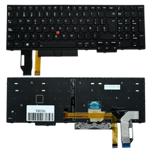 TEC061 Teclado color Negro (SP) para Lenovo Thinkpad E580 E585 L580 T590 E590 E595 (Silver Frame) Backlight - Tecnología AltérCo