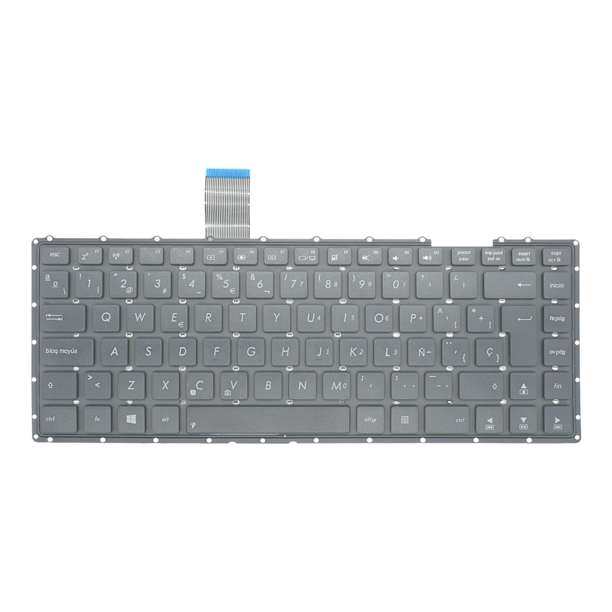 TEC063 Teclado color Negro (SP) para Asus X401 X401k X401e X401u X401a - Tecnología AltérCo