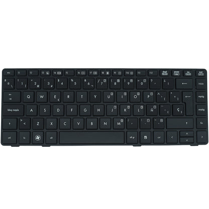 TEC069 Teclado color Negro (SP) para HP EliteBook 8460p 8460w 8470p 8470w Point Stick / Con Marco - Tecnología AltérCo