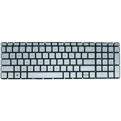 TEC071 Teclado color Plata (SP) para HP 15-BS000 15-BS1000 15-BS015DX 15-BS016DX 250 G6 255 G6 15-BW (Enter Delgado) - Tecnología AltérCo