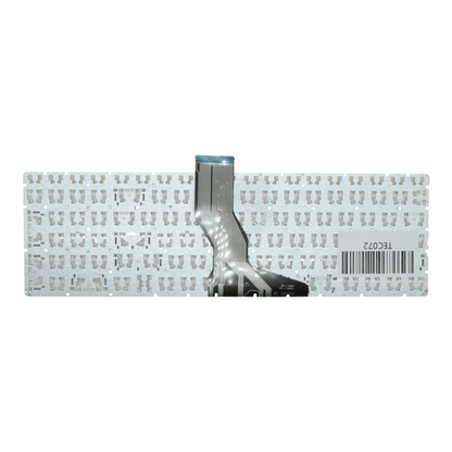 TEC072 Teclado color Blanco (SP) para HP 15-BS000 15-BS1000 15-BS015DX 15-BS016DX 250 G6 255 G6 15-BW Backlight (Enter Delgado)