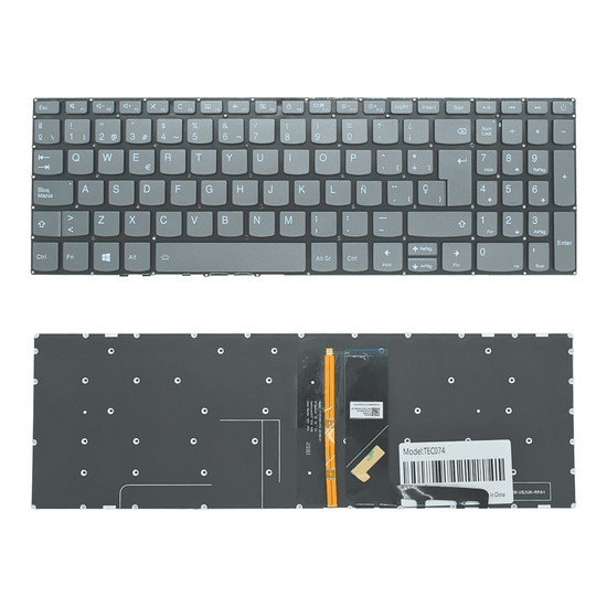 TEC074 Teclado color Negro (SP) para LENOVO 320-15isk 320-15 320-15iap 320-15abr 320-15as Backlight
