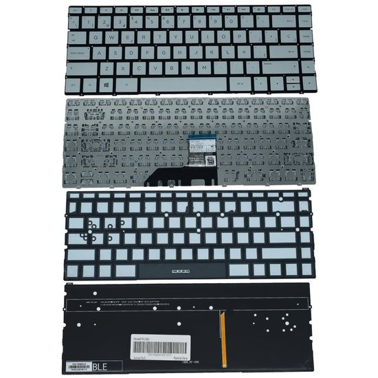 TEC082 Teclado color Plata (SP) para Hp Envy 13-ag 13-ad 13-ah 13-ae 13-af 13-bf (Backlight)