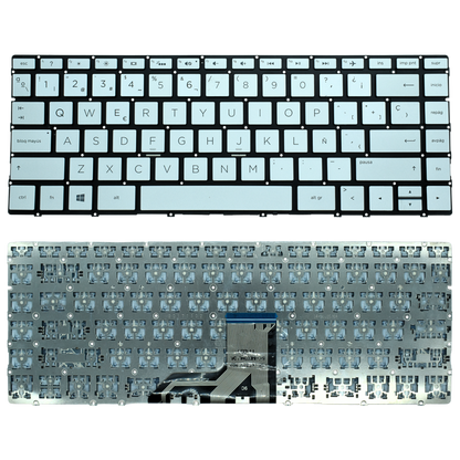 TEC083 Teclado color Plata (SP) para Hp Envy 13-ag 13-ad 13-ah 13-ae 13-af 13-bf