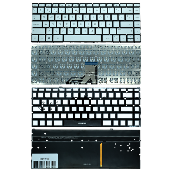 TEC083 Teclado color Plata (SP) para Hp Envy 13-ag 13-ad 13-ah 13-ae 13-af 13-bf