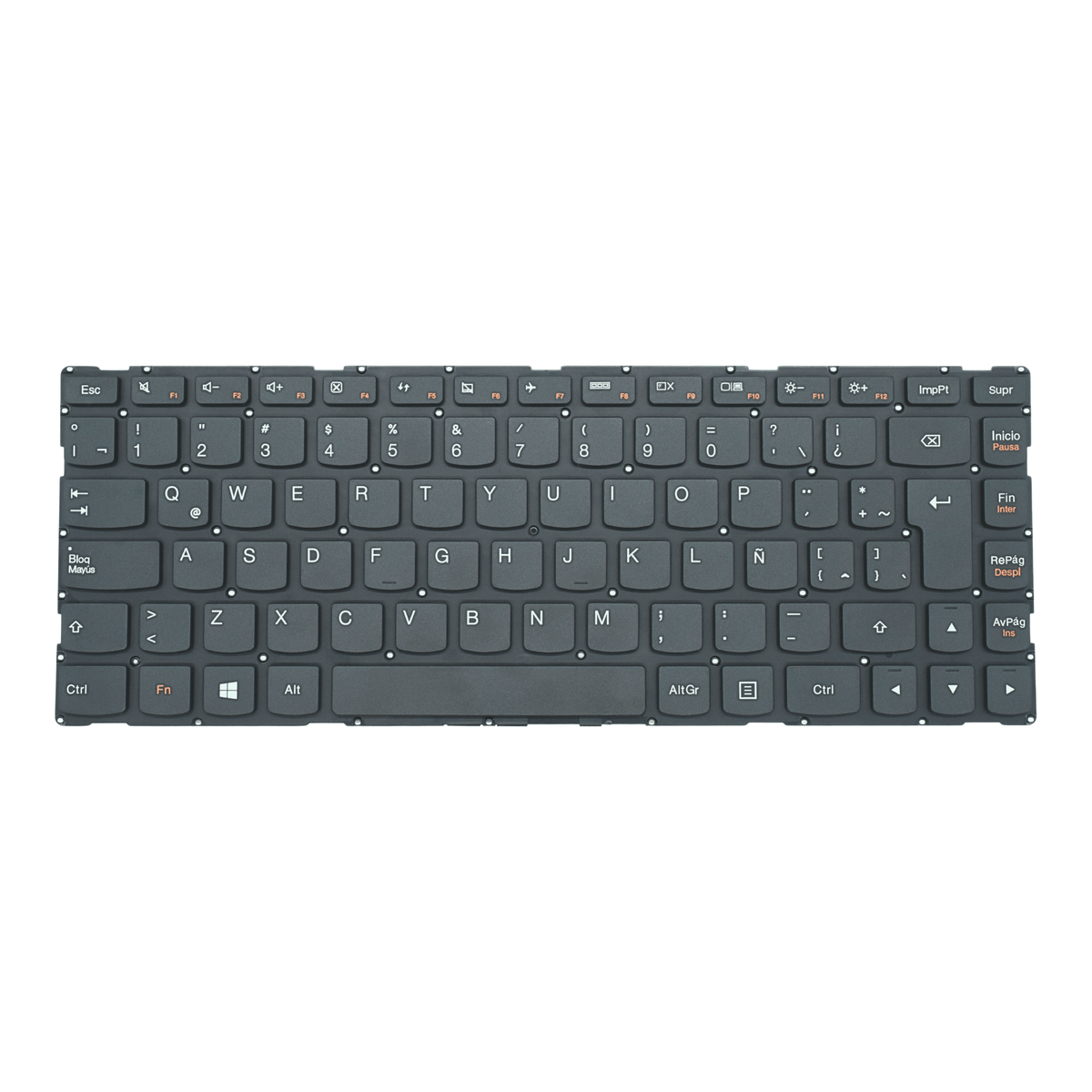 TEC088 Teclado color Negro (SP) para Lenovo IdeaPad yoga 500-14IBD 500-14IHW 500-14ACL 500-14ACZ