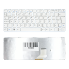TEC089 Teclado color Blanco (SP) para Sony Sve11 Series Sve1112 (Marco Rosa)