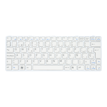 TEC089 Teclado color Blanco (SP) para Sony Sve11 Series Sve1112 (Marco Rosa)