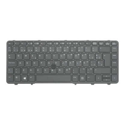 TEC125 Teclado color Negro (SP) para HP Probook 640 G1 G0 440 445 645 A640 (SIN MARCO)