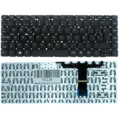 TEC128 Teclado color Negro (SP) para HP ProBook 440 G8 445 G8 ZBook Create G7 (Sin Marco) - Tecnología AltérCo