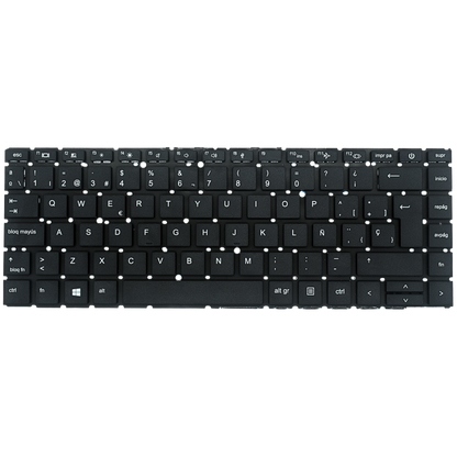 TEC128 Teclado color Negro (SP) para HP ProBook 440 G8 445 G8 ZBook Create G7 (Sin Marco) - Tecnología AltérCo