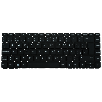 TEC135 Teclado color Negro (SP) para HP ProBook 440 G6 445 G6 (No backlight) - Tecnología AltérCo