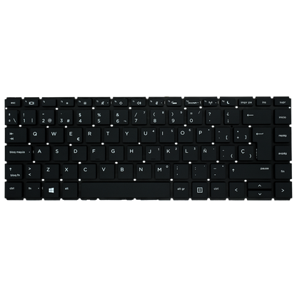 TEC136 Teclado color Negro (SP) para HP ProBook 440 G6 445 G6 Backlight - Tecnología AltérCo