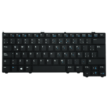 TEC137 Teclado color Negro (SP) para Dell Latitude 14 7000 E7440 E7240 E7420 Backlight / Sin Point Stick