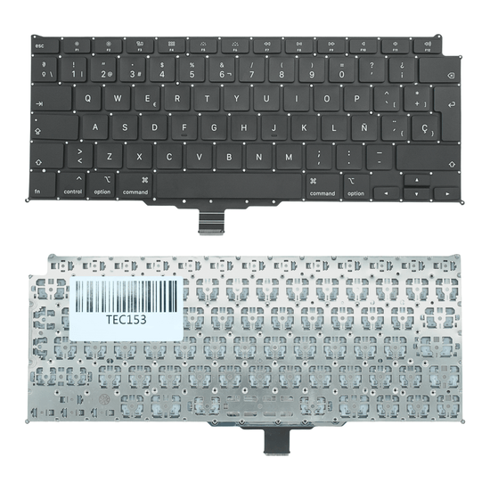 TEC153 Teclado color Negro (SP) para APPLE MacBook Air 13'' A2179 2020
