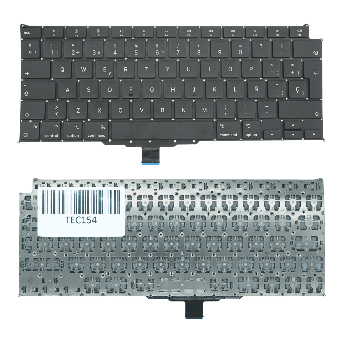 TEC154 Teclado color Negro (SP) para APPLE MacBook Air 13" M1 A2337 2020 - Tecnología AltérCo