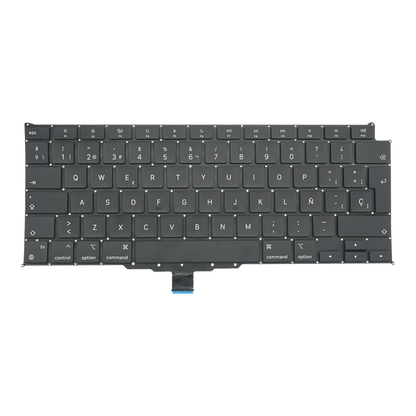 TEC154 Teclado color Negro (SP) para APPLE MacBook Air 13" M1 A2337 2020 - Tecnología AltérCo