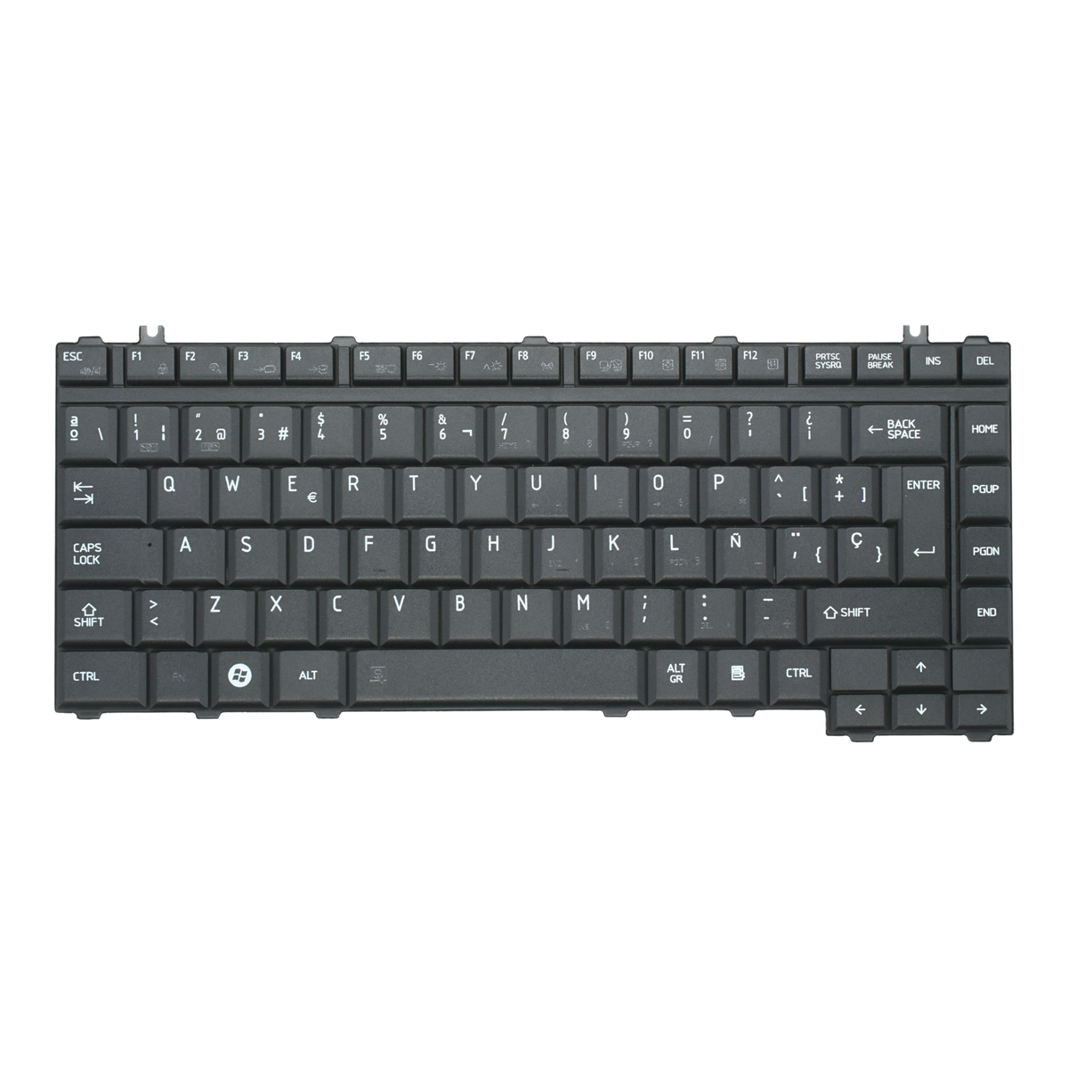 TEC171 Teclado color Negro (SP) para TOSHIBA Satellite A200, Satellite A305, Satellite A300 - Tecnología AltérCo