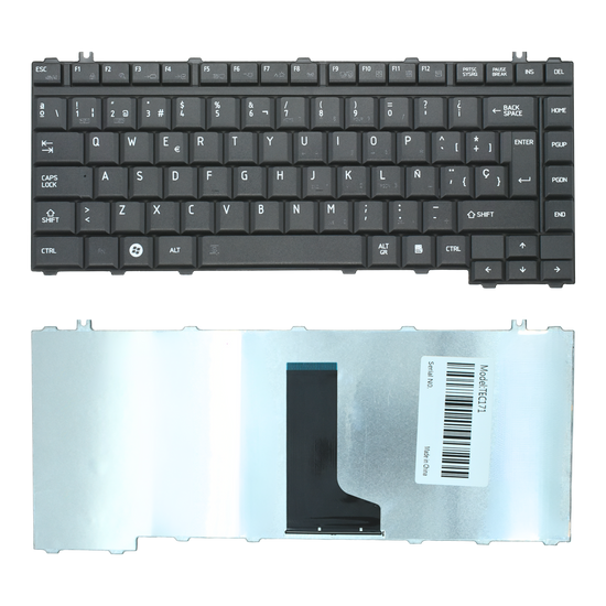 TEC171 Teclado color Negro (SP) para TOSHIBA Satellite A200, Satellite A305, Satellite A300