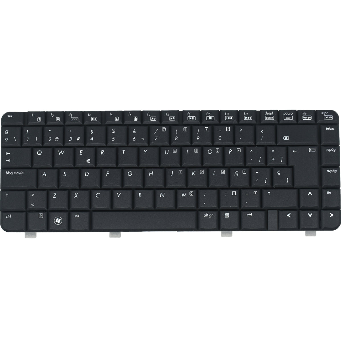 TEC201 Teclado color Negro (SP) para HP Pavilion DV4, Pavilion DV4-1000, Pavilion DV4-1100 - Tecnología AltérCo