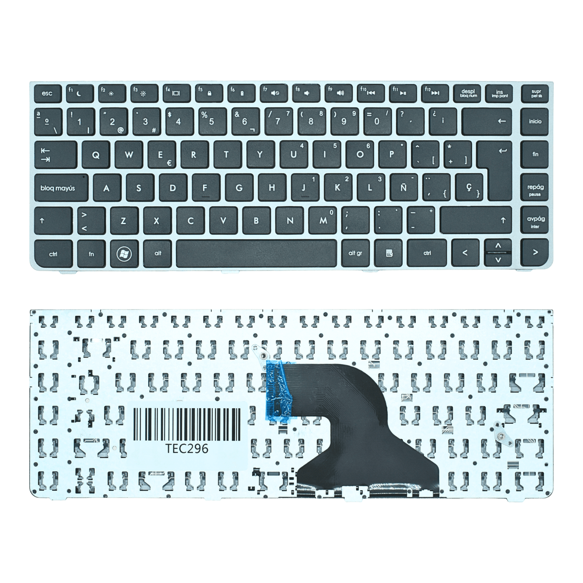 TEC296 Teclado color Negro (SP) para HP Probook 4430S, 4330S, 4435S