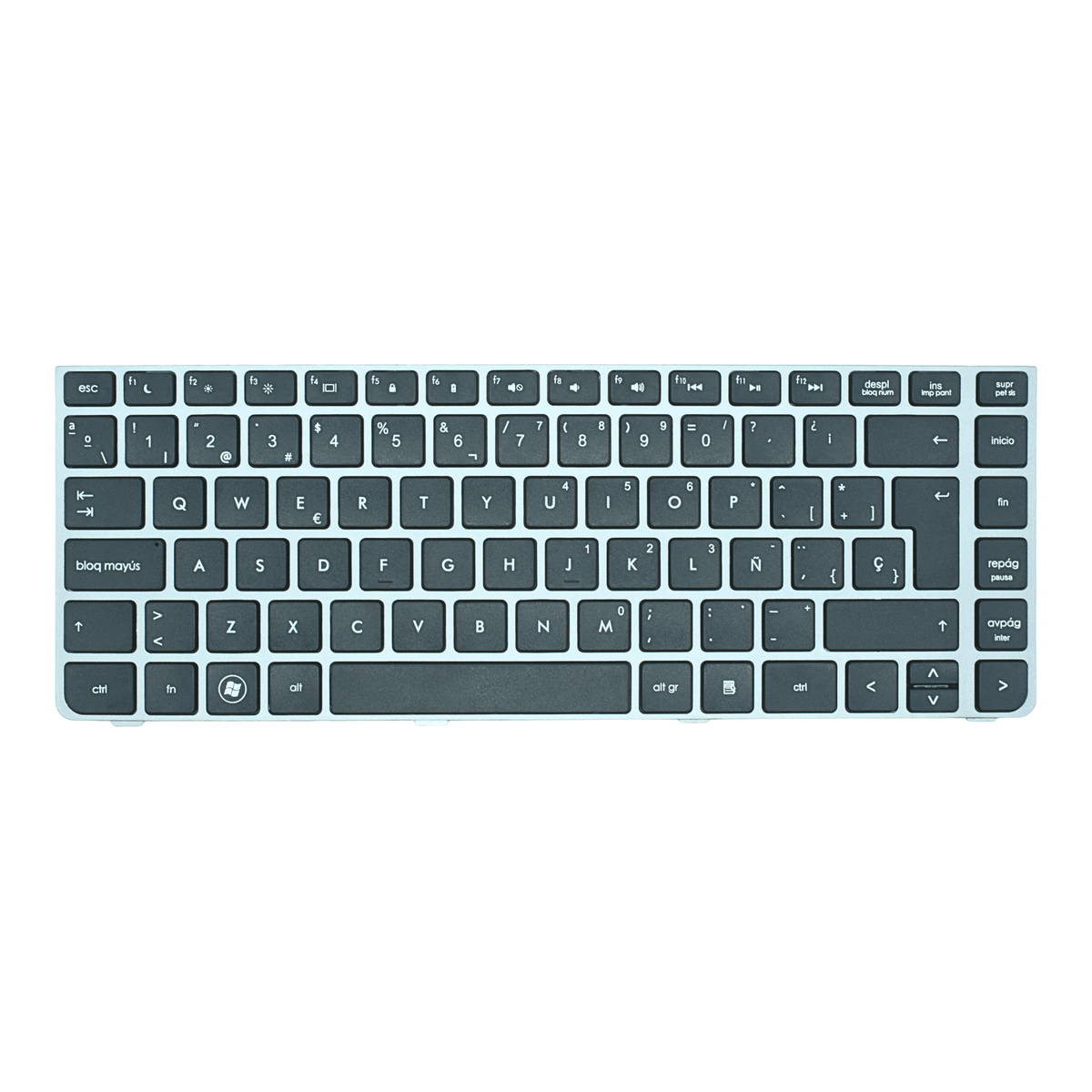 TEC296 Teclado color Negro (SP) para HP Probook 4430S, 4330S, 4435S