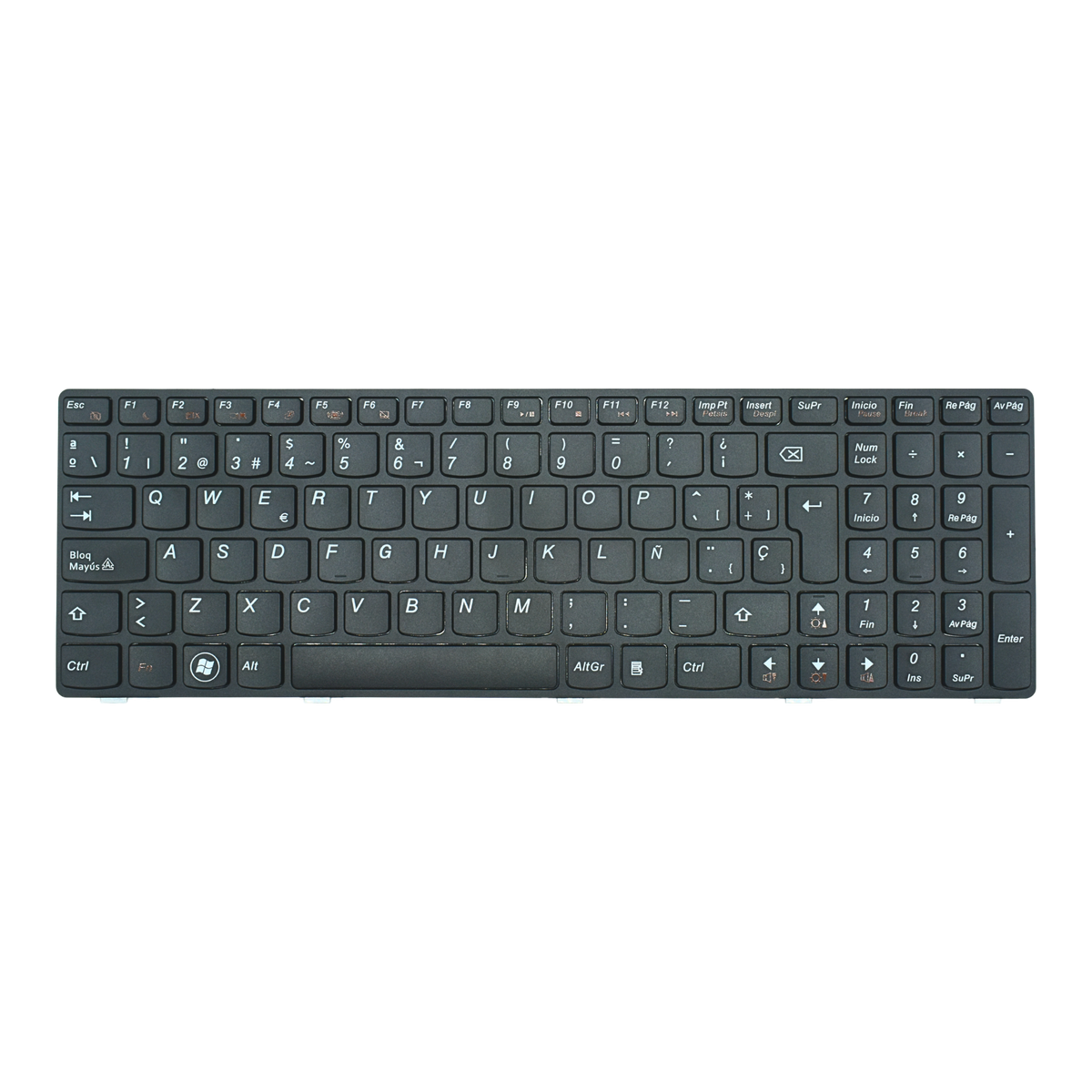 TEC315 TECLADOS color Negro (SP) para LENOVO G560 G570 G570G G575 - Tecnología AltérCo