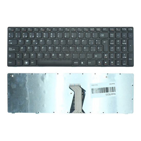 TEC315 TECLADOS color Negro (SP) para LENOVO G560 G570 G570G G575