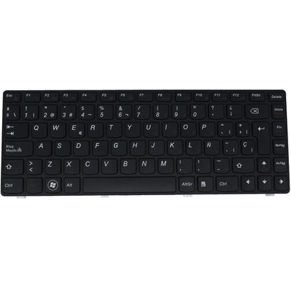 TEC329 Teclado color Negro (SP) para LENOVO IdeaPad G480, IdeaPad Z480, IdeaPad G485 (With frame) - Tecnología AltérCo
