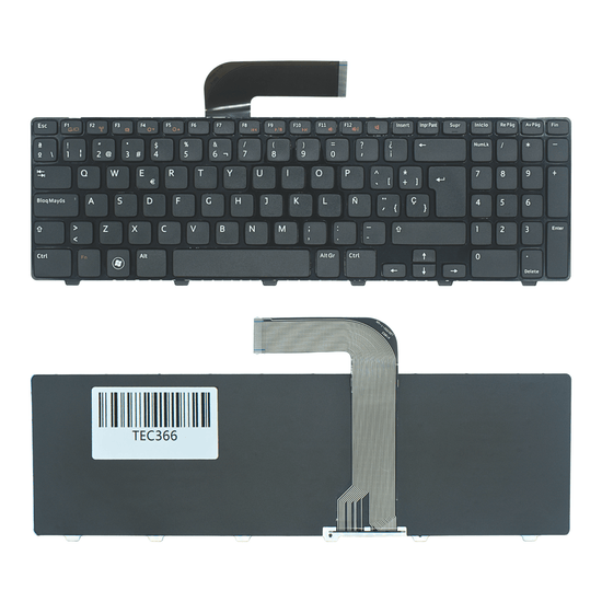 TEC366 teclado color Negro (SP) para DELL Inspiron 15r N5110 5110