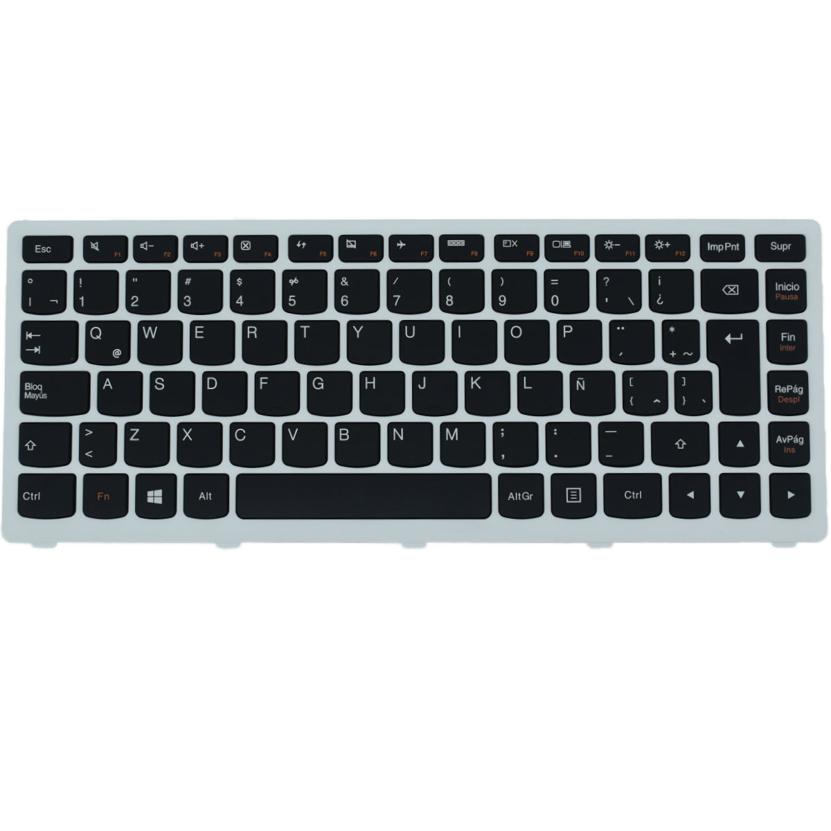 TEC396 Teclado color Negro (SP) para Lenovo S400 S300 S405 - Tecnología AltérCo