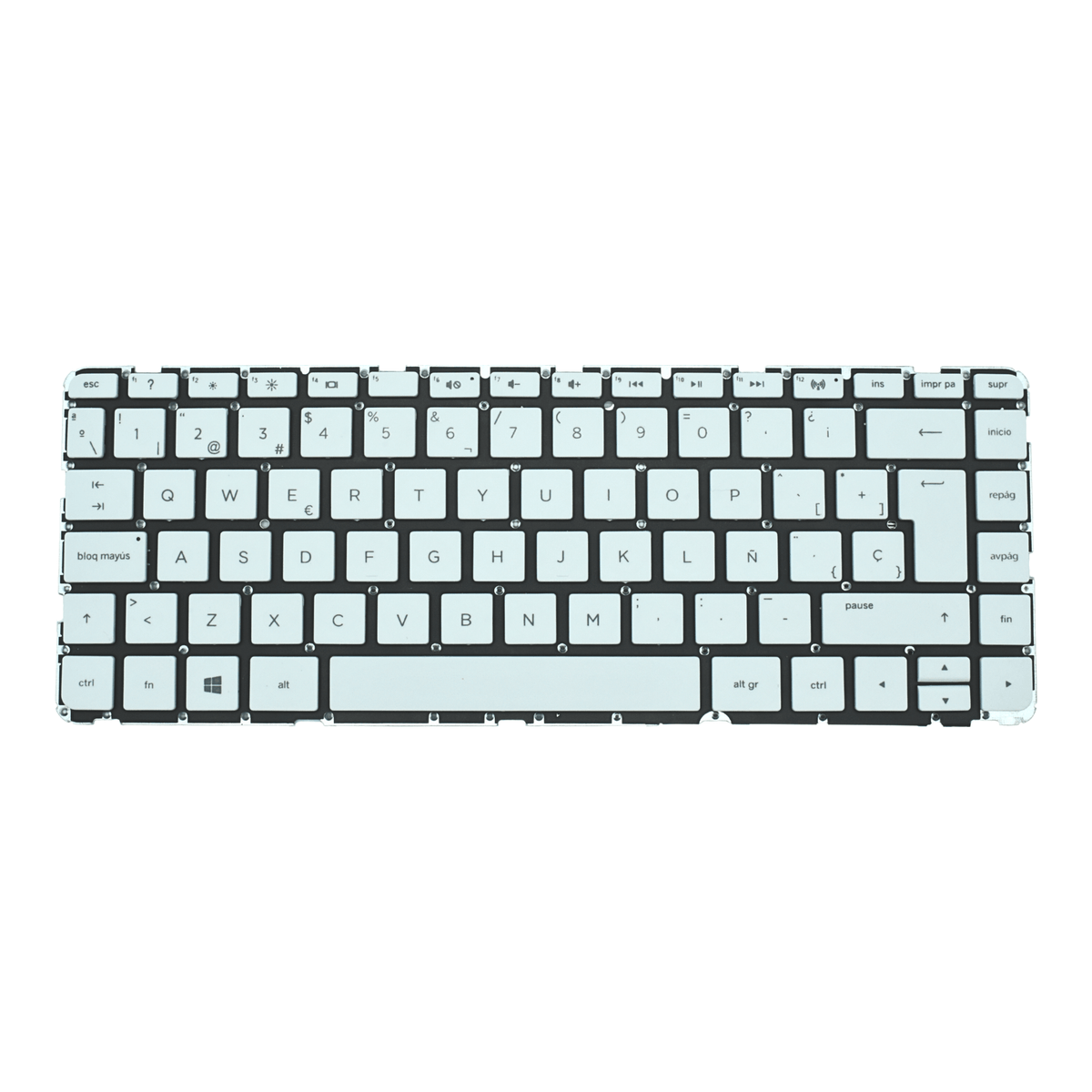 TEC434 Teclado color Blanco (SP) para Hp Pavilion 14-n 14n 14 N 14-n005la N007la N009la - Tecnología AltérCo