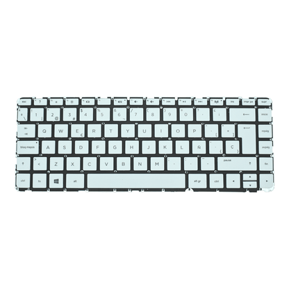 TEC434 Teclado color Blanco (SP) para Hp Pavilion 14-n 14n 14 N 14-n005la N007la N009la - Tecnología AltérCo