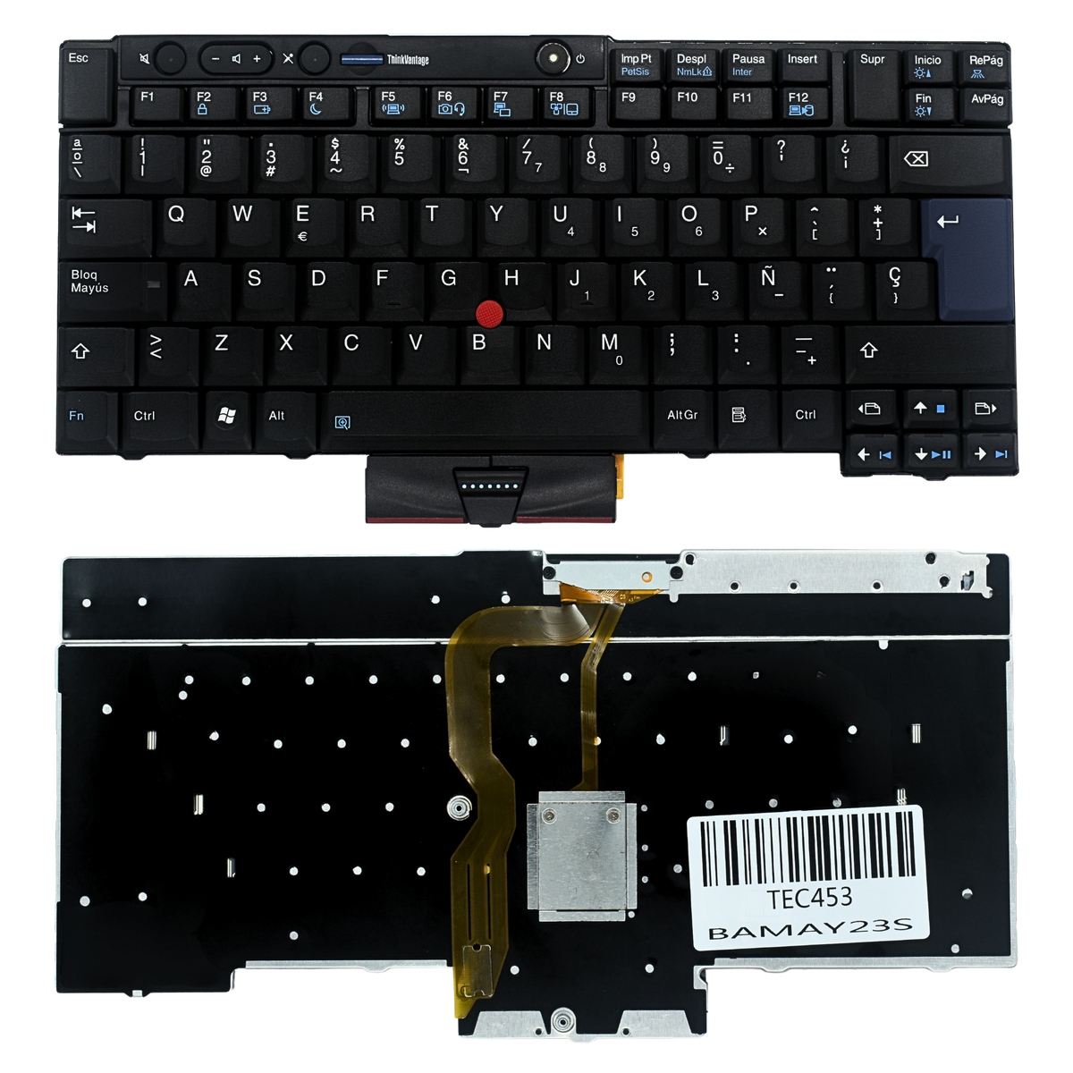 TEC453 Teclado color Negro (SP) para Lenovo T410 W510 W520 X220 - Tecnología AltérCo