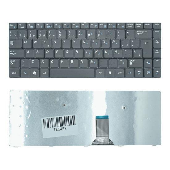 TEC458 Teclado color Negro (SP) para Samsung R420 R423 R425 R428 R429 R439 R440 R467 R468 R470 R480