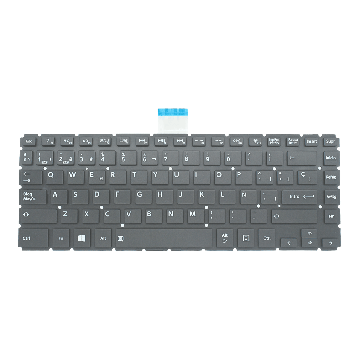 TEC473 Teclado color Negro (US) para Toshiba Satellite S45-B4260SM - Tecnología AltérCo