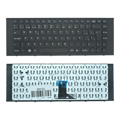 TEC498 Teclado color Negro (SP) para Sony Vaio VPC-EG Series - Tecnología AltérCo