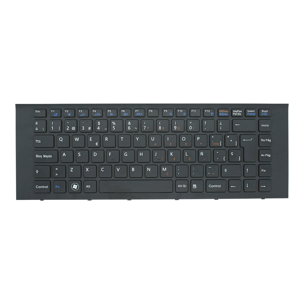 TEC498 Teclado color Negro (SP) para Sony Vaio VPC-EG Series - Tecnología AltérCo