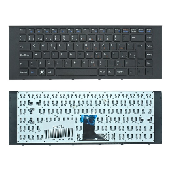 TEC498 Teclado color Negro (SP) para Sony Vaio VPC-EG Series