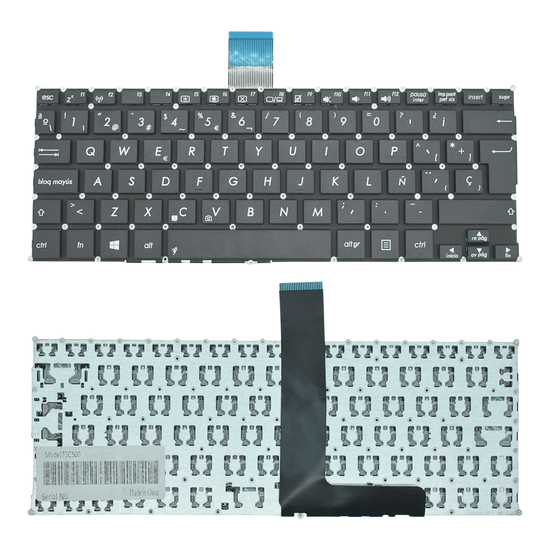 TEC500 Teclado color Negro (SP) para ASUS F200 F200CA F200LA F200MA X200CA X200LA X200MA