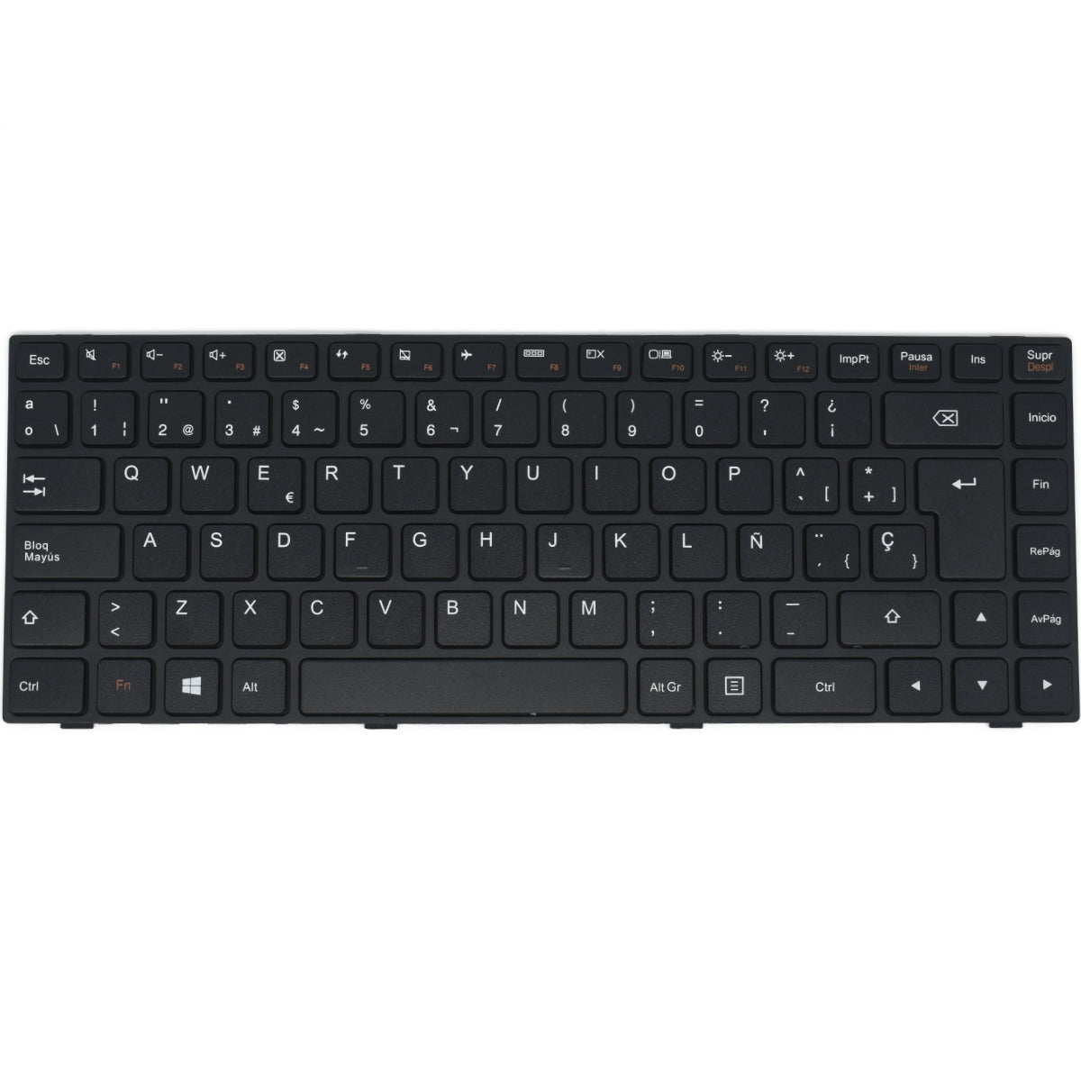 TEC508 Teclado color Negro (SP) para Lenovo Ideapad 100-14, 100-14iby Series - Tecnología AltérCo