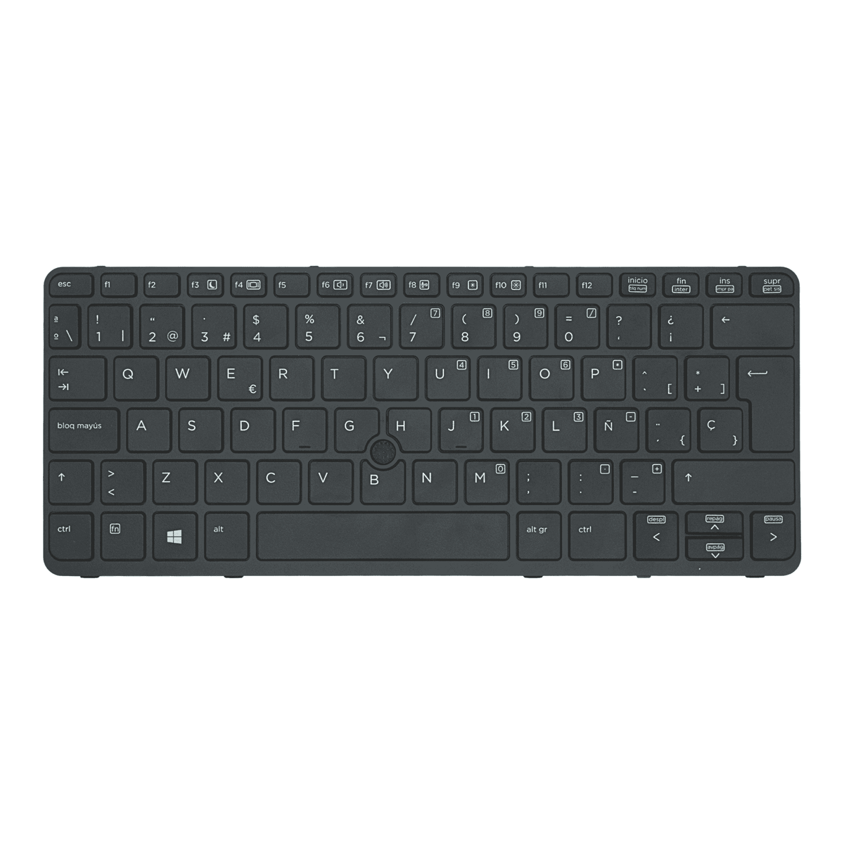 TEC516 Teclado color Negro (SP) para HP Elitebook 820 G1, 820 G2, 720 G1, 720 G2 Series