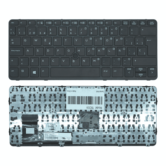 TEC516 Teclado color Negro (SP) para HP Elitebook 820 G1, 820 G2, 720 G1, 720 G2 Series