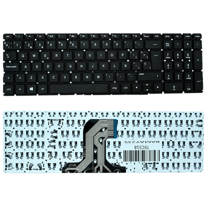 TEC518 Teclado color Negro (SP) para HP Pavilion 15-ac, 15-af, 250 G4, 255 G4 Series - Tecnología AltérCo